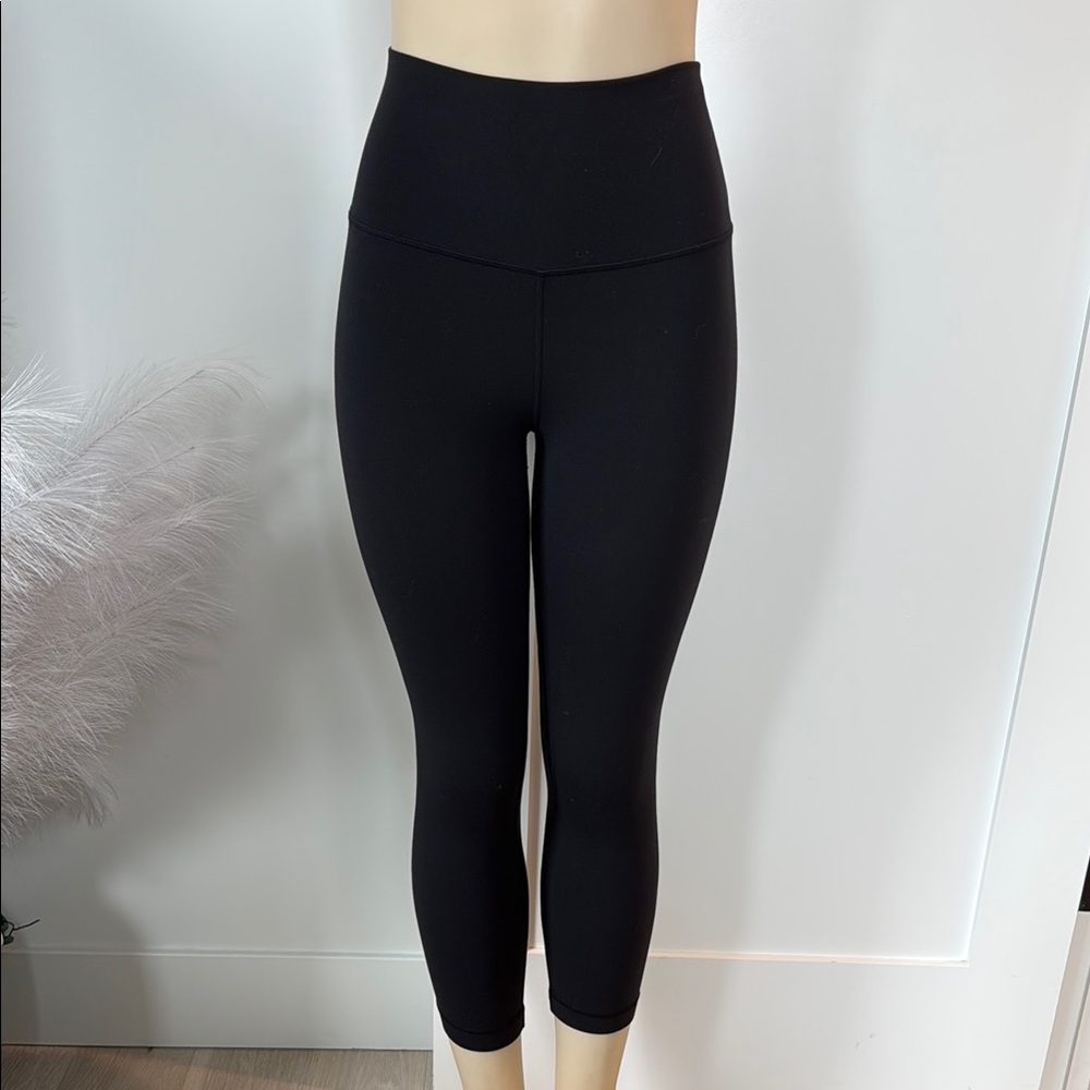 Lululemon 25” Black High-Waisted Leggings